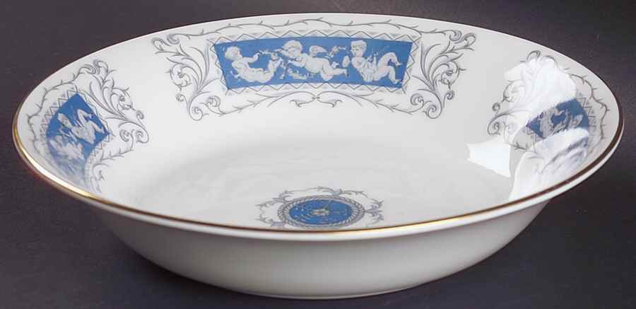 Revelry Blue Coupe Soup Bowl by Coalport-1