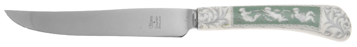 Revelry Green (Smooth) Knife-Steak/Individual by Coalport-1