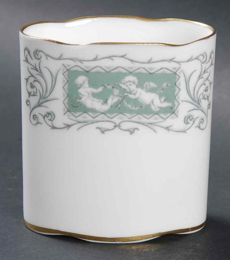 Revelry Green (Smooth) Cigarette Holder by Coalport-1
