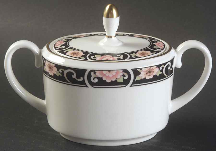 Richmond Sugar Bowl & Lid by Coalport-1