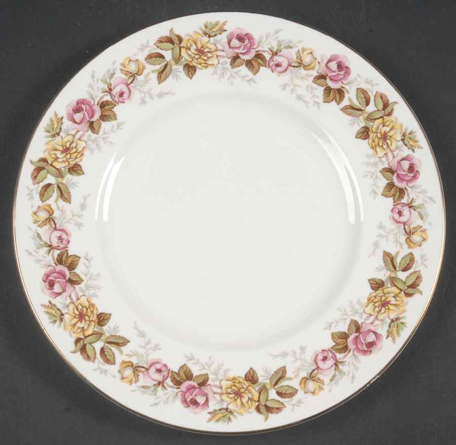 Rosalinda Luncheon Plate by Coalport-1