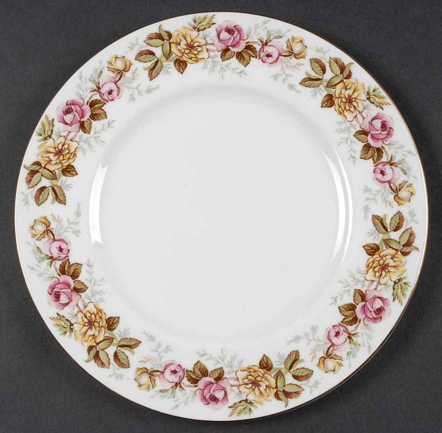 Rosalinda Luncheon Plate by Coalport-1