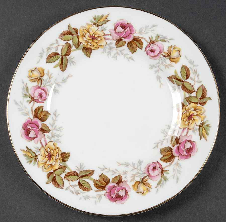 Rosalinda Bread & Butter Plate by Coalport-1
