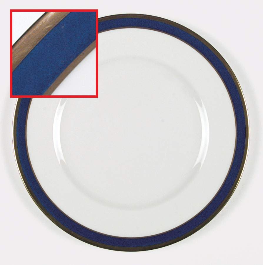 Rutland Cobalt Blue Dinner Plate by Coalport-1