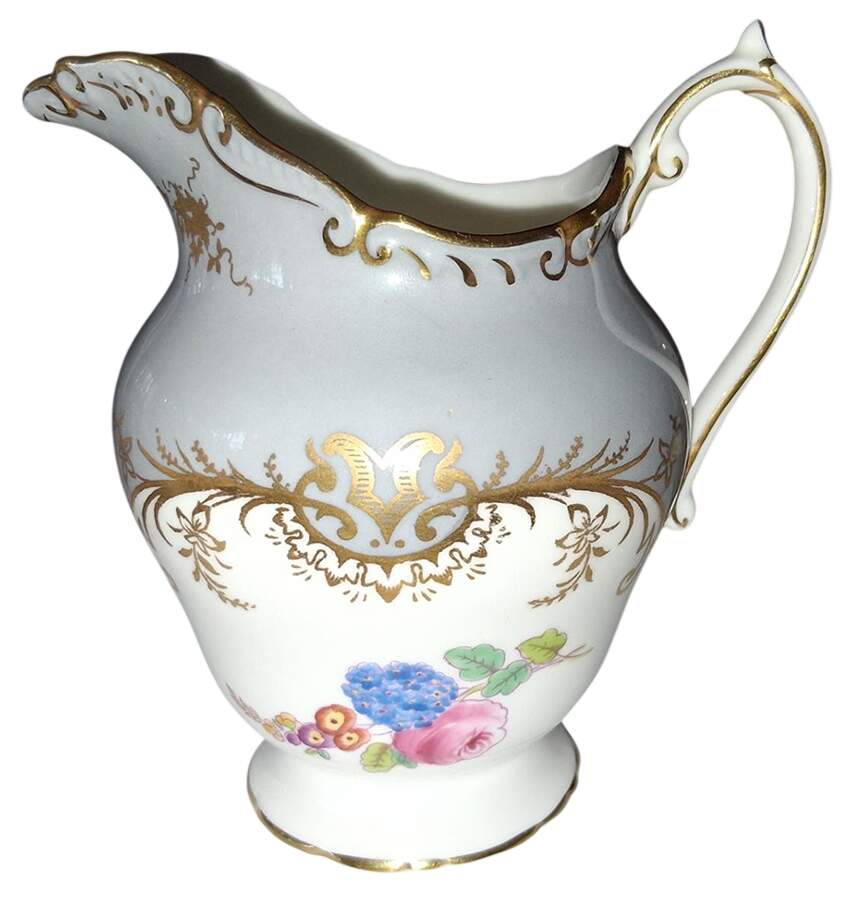 Sandringham Gray Creamer by Coalport-1