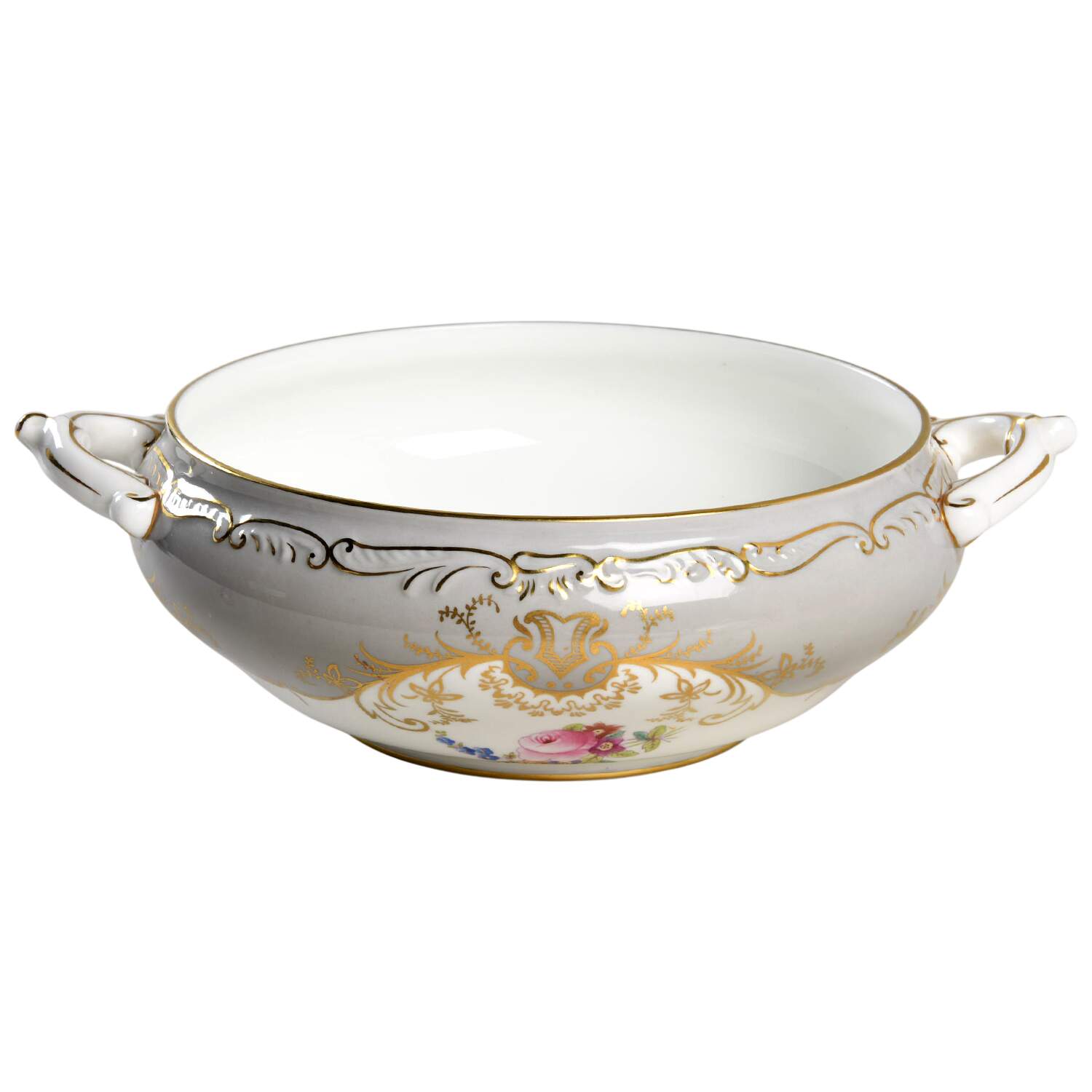 Sandringham Gray Round Vegetable No Lid by Coalport-1