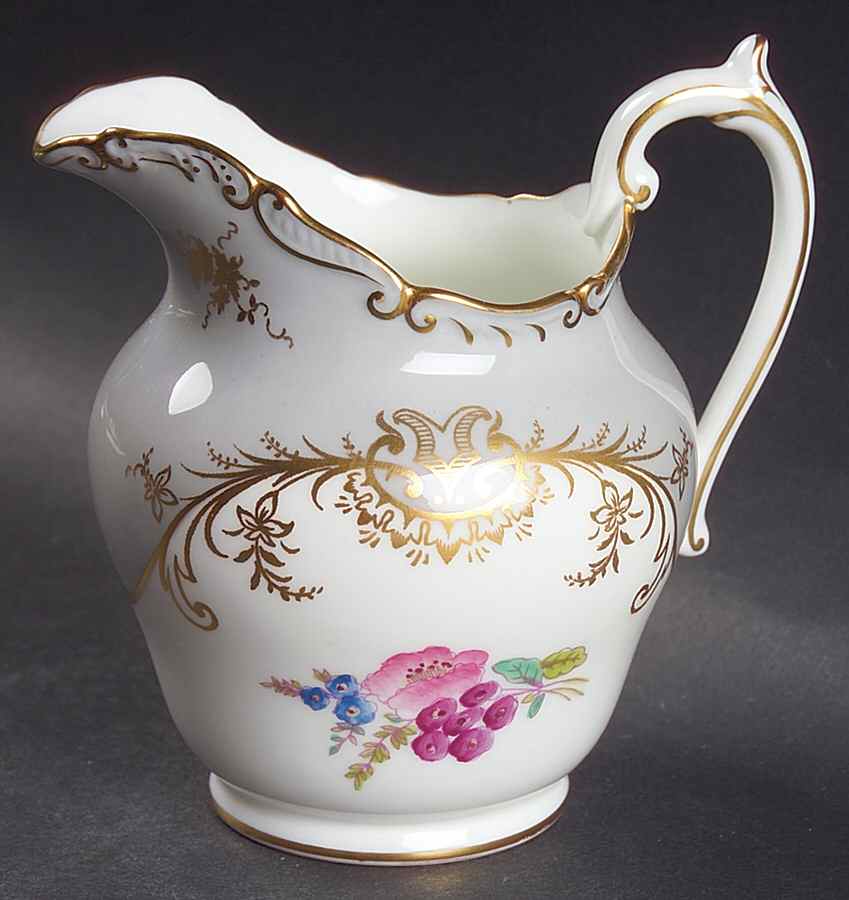 Sandringham Gray Creamer by Coalport-1