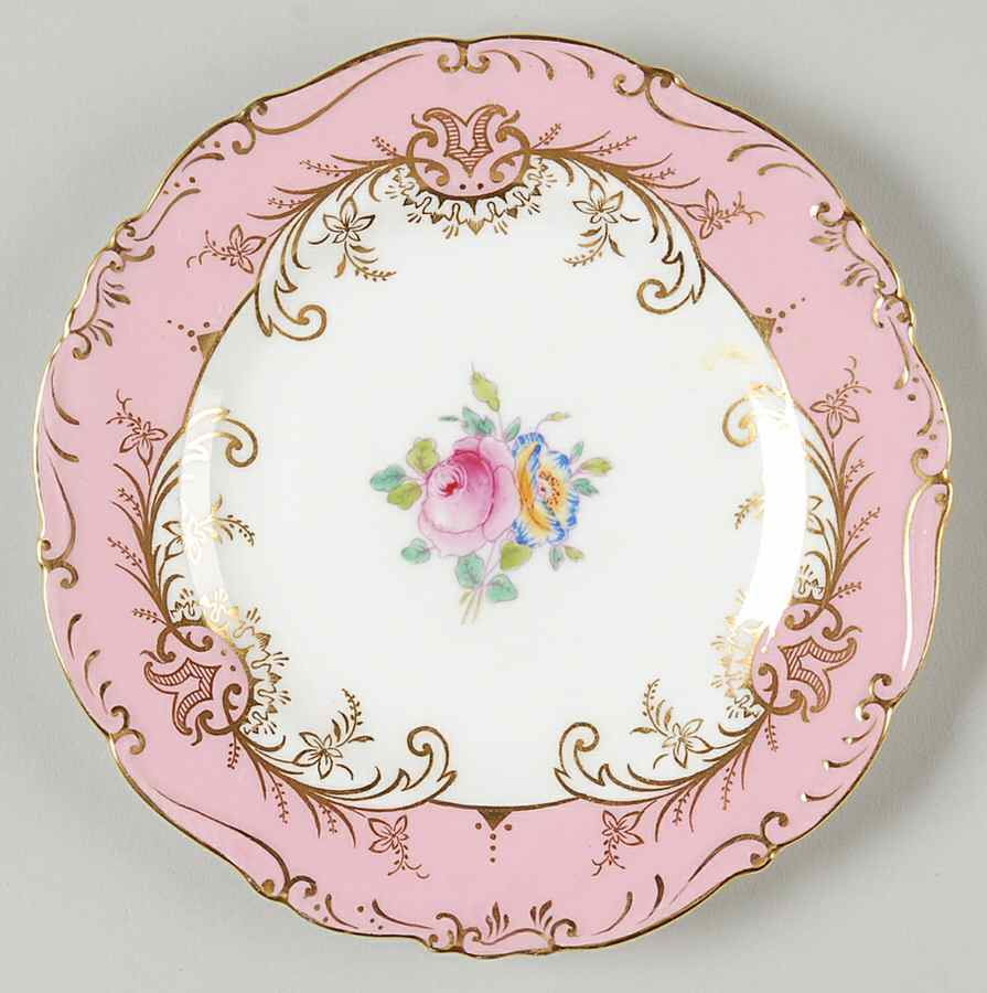 Sandringham Pink Bread & Butter Plate by Coalport-1