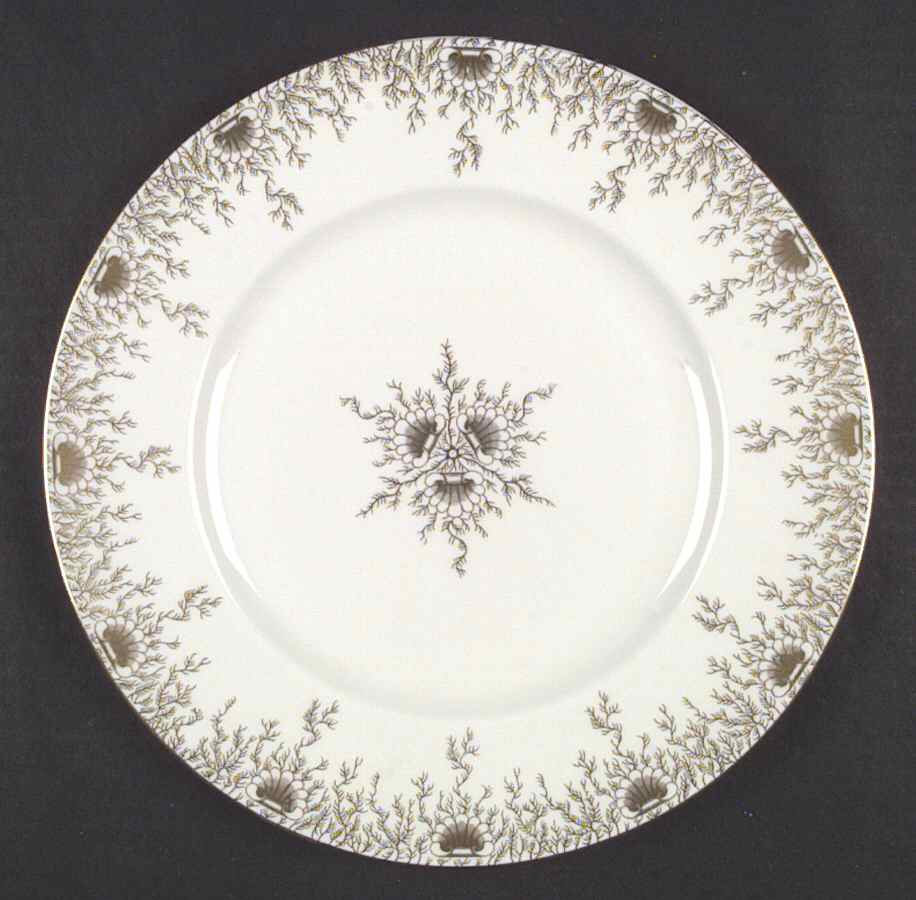 Sargasso (Gold Center Design) Dinner Plate by Coalport-1