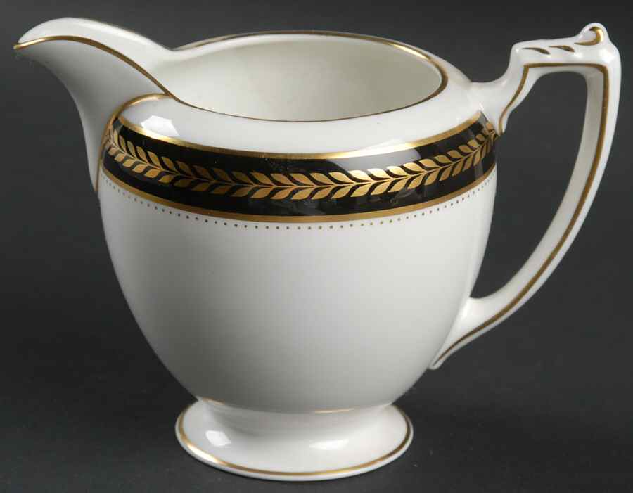 Sable Wheat Creamer by Coalport-1