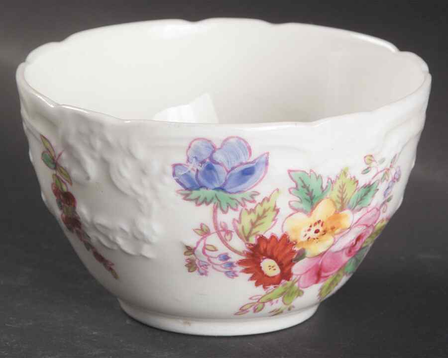 Sevres Group (Embossed, No Trim) Mini Open Sugar Bowl by Coalport-1