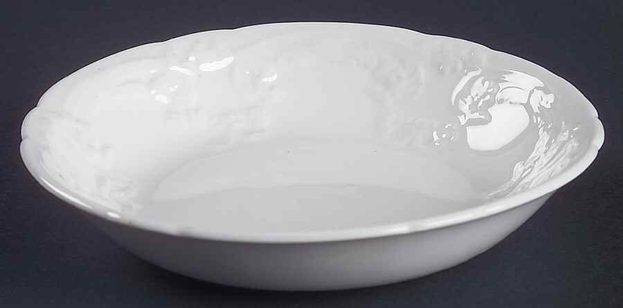 Sevres White Fruit/Dessert (Sauce) Bowl by Coalport-1