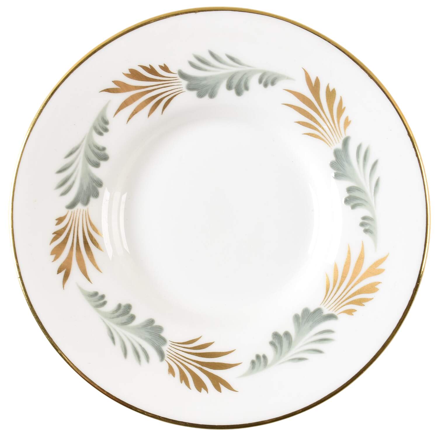 Sonnet (Smooth Edge) Saucer for Demitasse Cup by Coalport-1