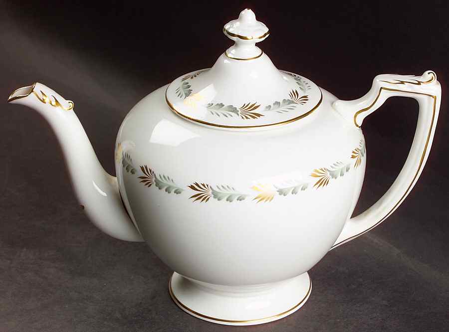 Sonnet (Smooth Edge) Teapot & Lid by Coalport-1