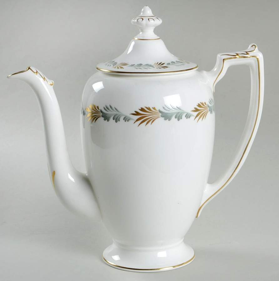 Sonnet (Smooth Edge) Coffee Pot & Lid by Coalport-1