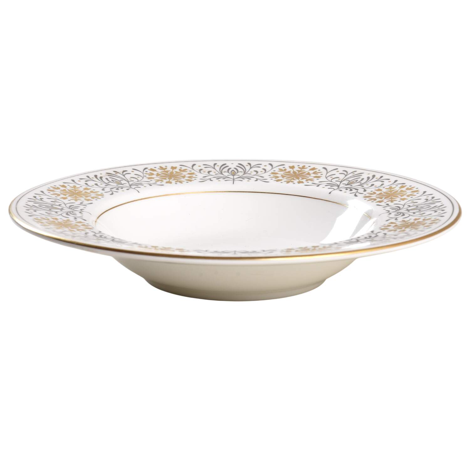 Spanish Lace Rim Soup Bowl by Coalport-1
