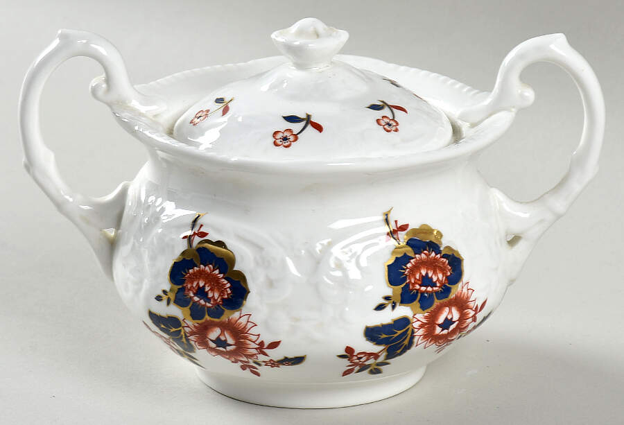 St. Louis Sugar Bowl No Lid by Coalport-1