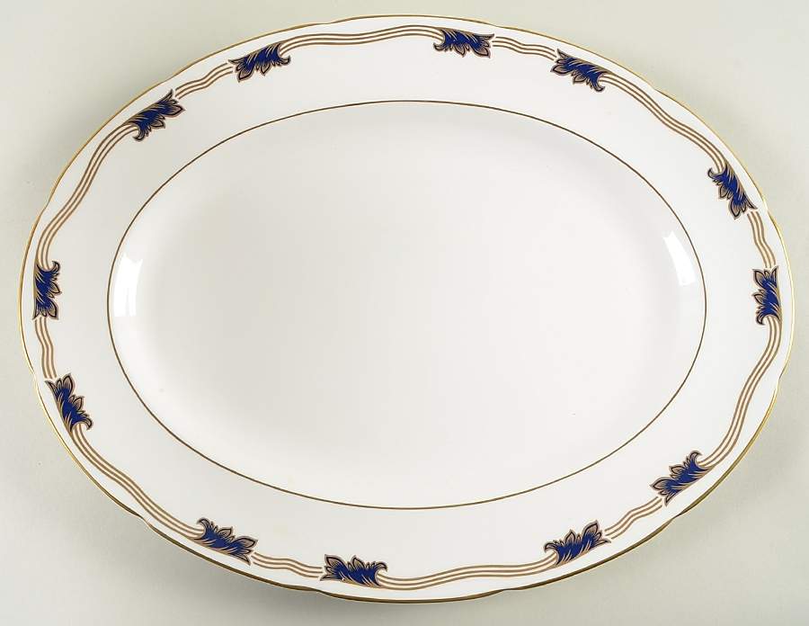 St. Malo 15" Oval Serving Platter by Coalport-1