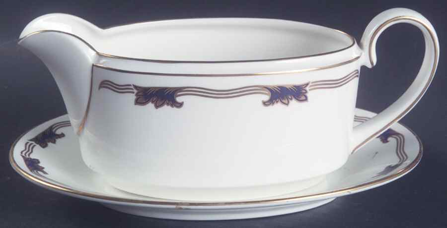 St. Malo Gravy Boat & Underplate by Coalport-1