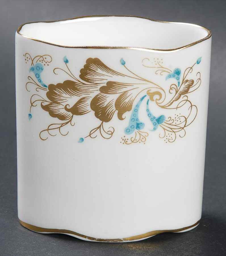 Strange Orchid (White Background) Cigarette Holder by Coalport-1