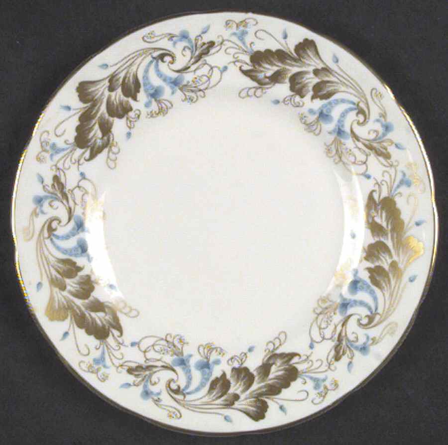 Strange Orchid (White Background) Bread & Butter Plate by Coalport-1