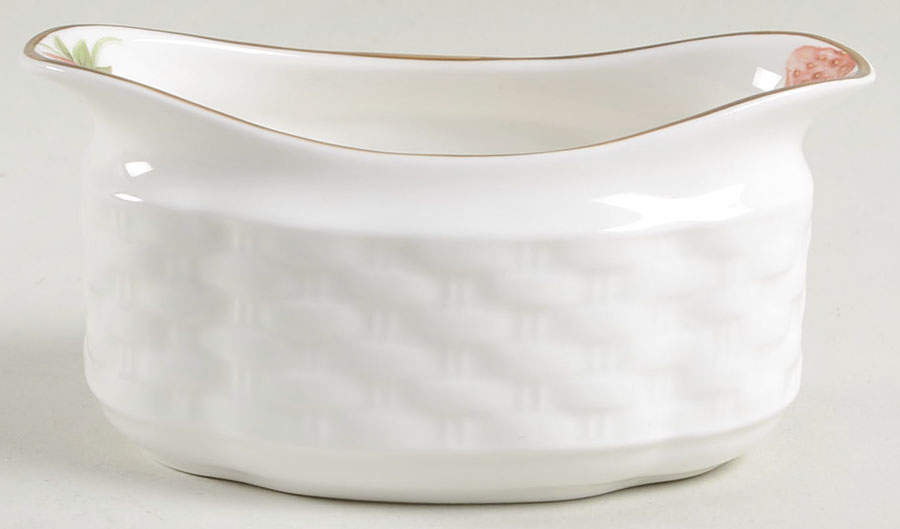 Strawberry (Scalloped) Open Sugar Bowl by Coalport-1