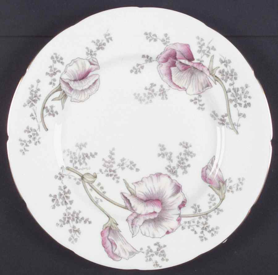 Sweet Pea Luncheon Plate by Coalport-1