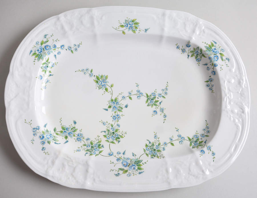 Tintern 16" Oval Serving Platter by Coalport-1