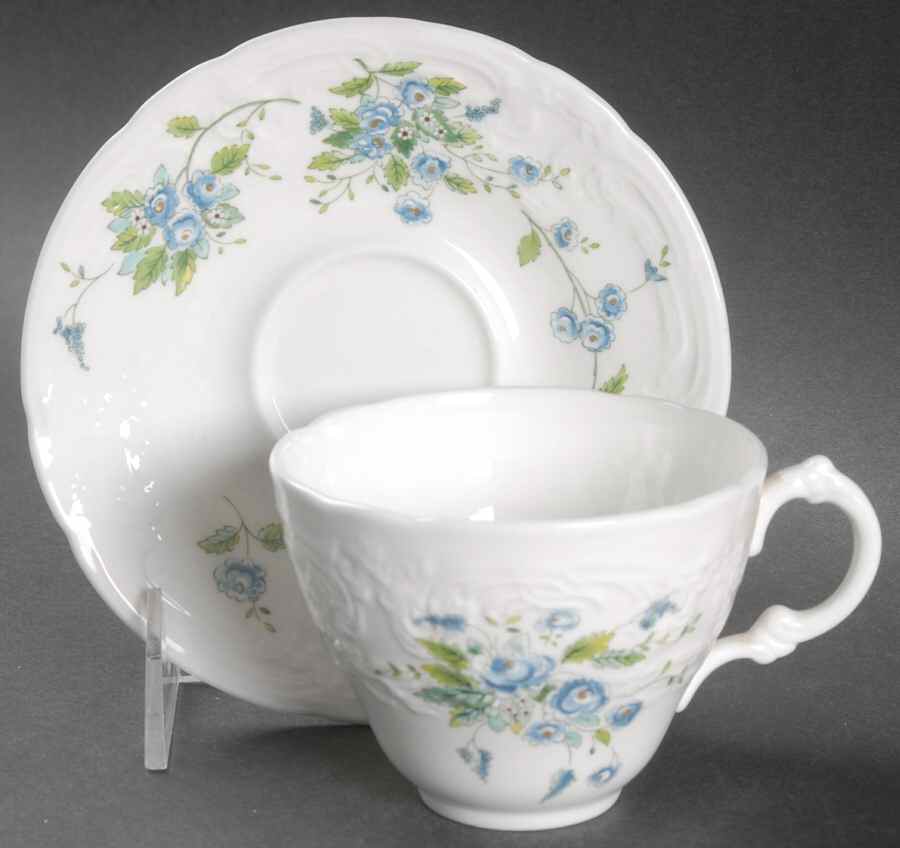 Tintern Flat Cup & Saucer Set by Coalport-1