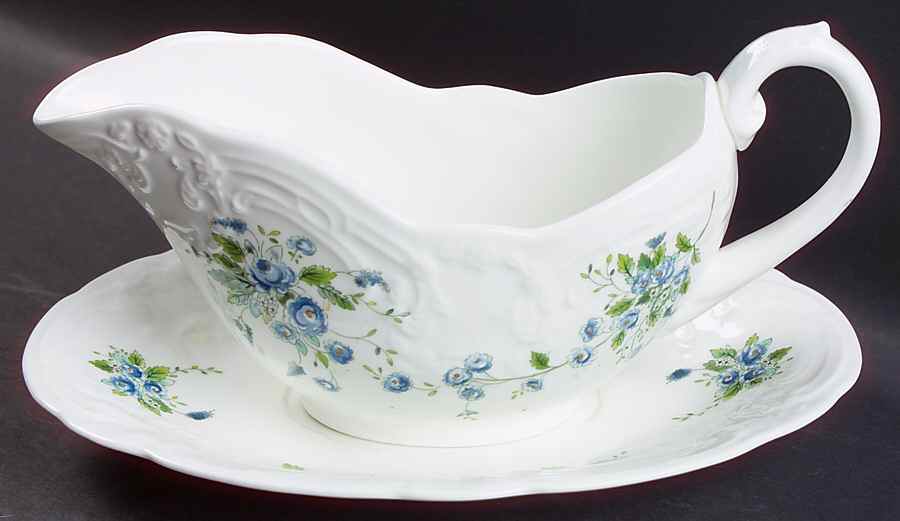 Tintern Gravy Boat & Underplate by Coalport-1