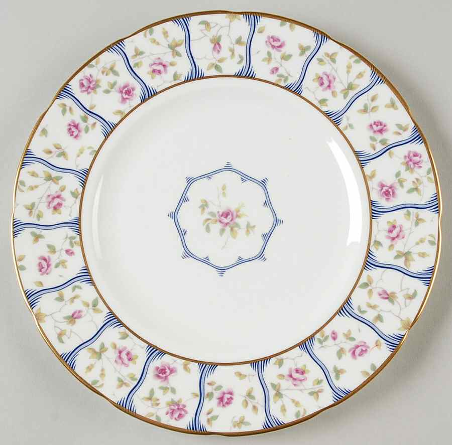 Trellis Rose Salad Plate by Coalport-1