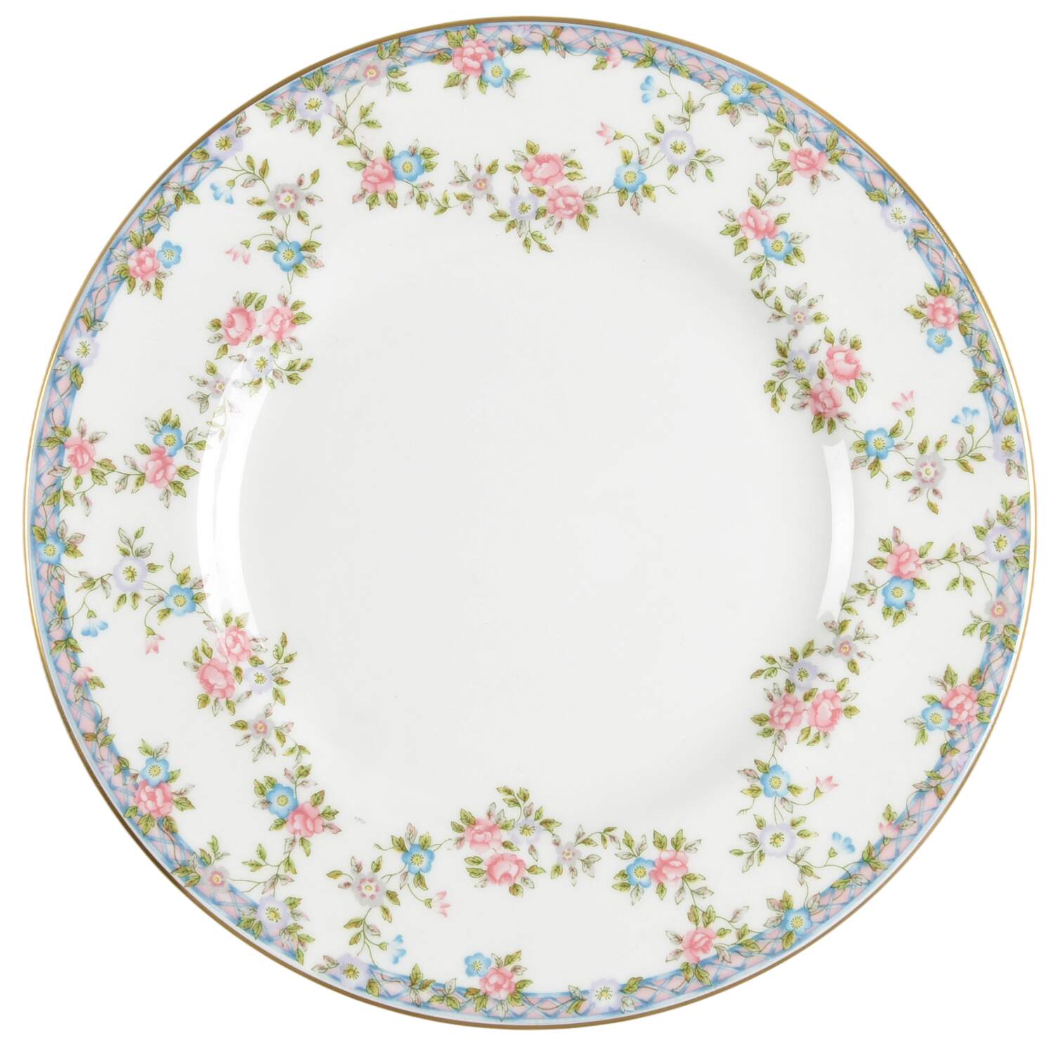 Trellis Rose Salad Plate by Coalport-1