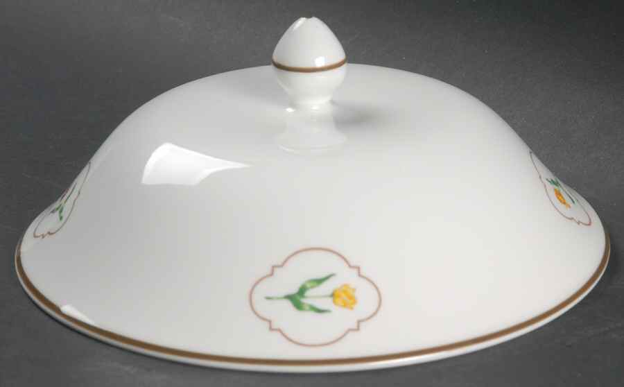 Tulip Medallion Muffin Cover by Coalport-1