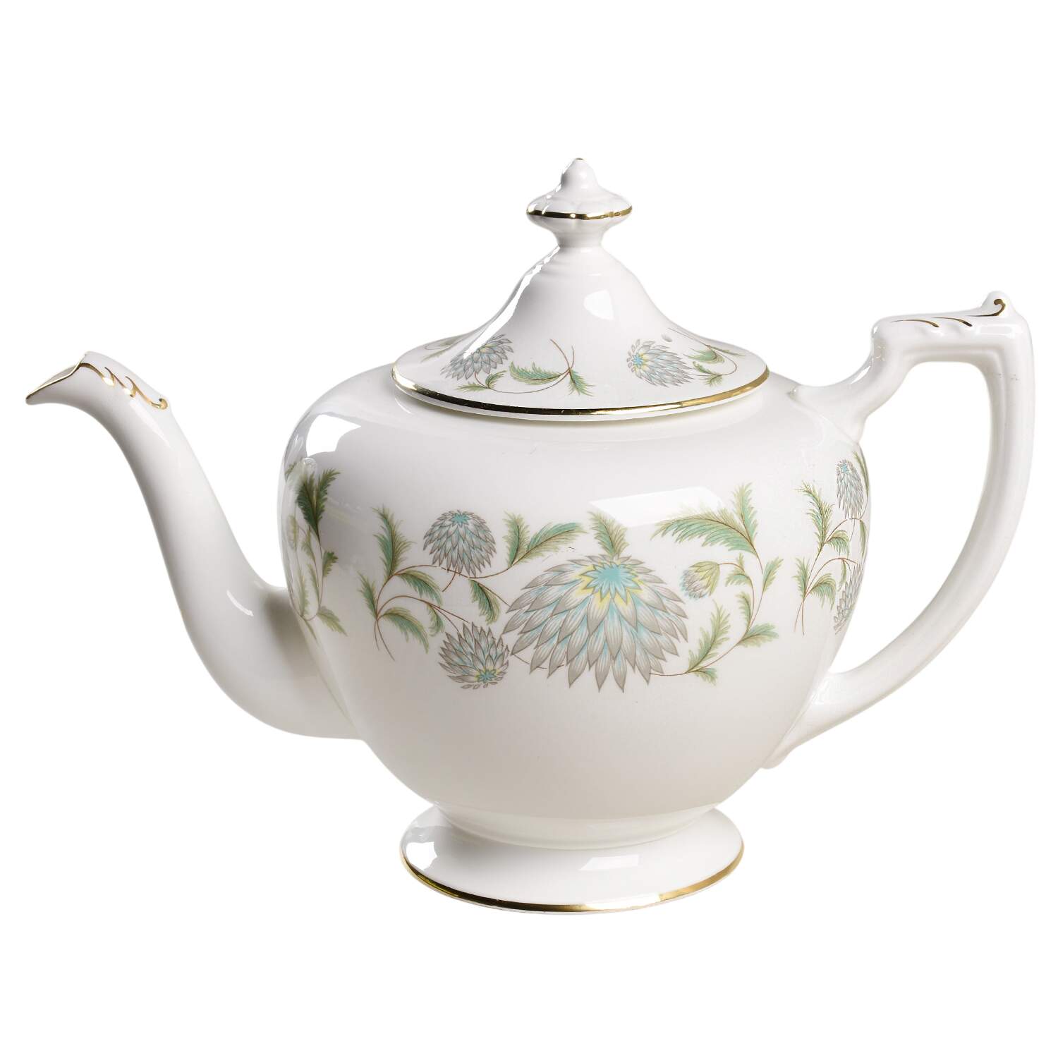 Waltz of The Flowers Teapot & Lid by Coalport-1