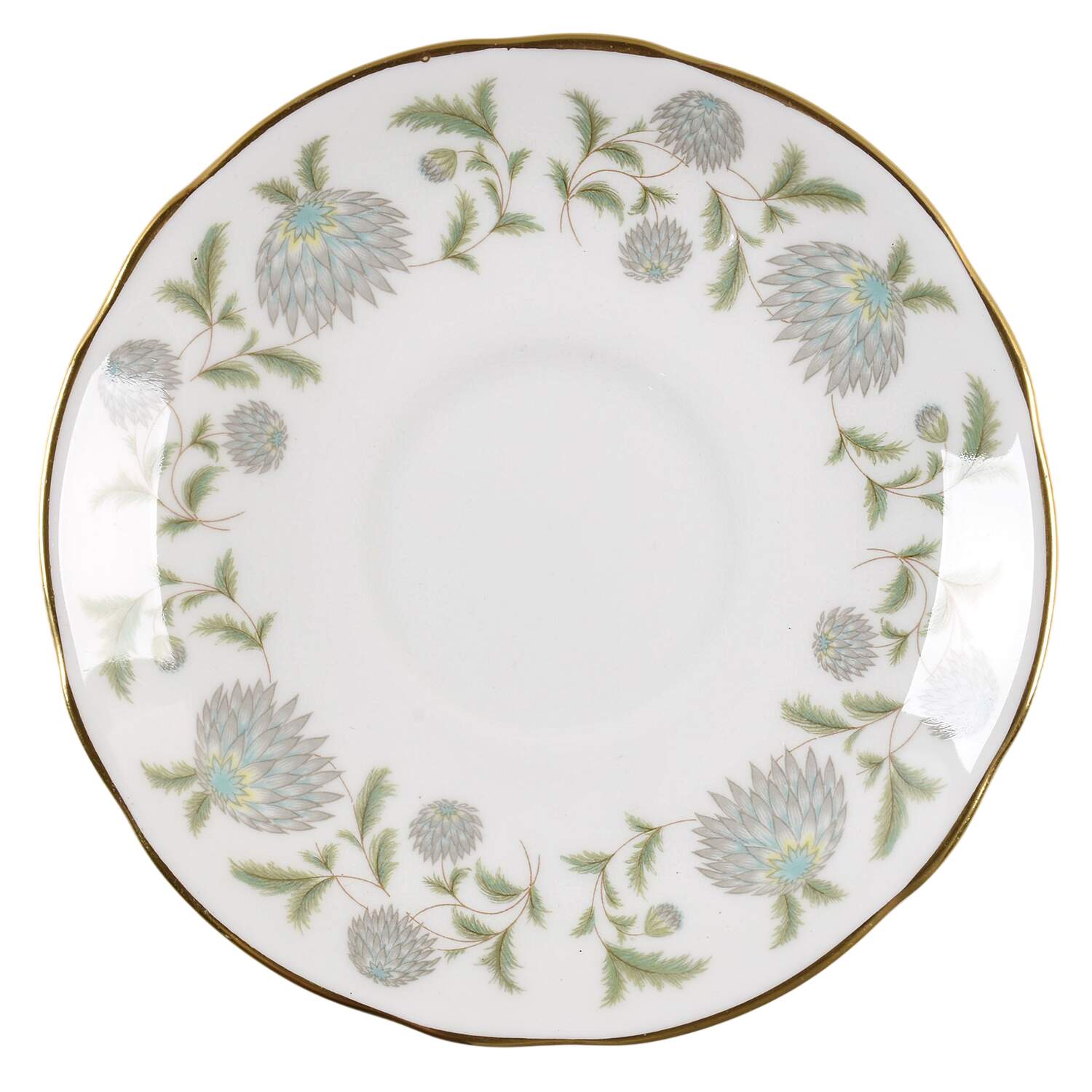 Waltz of The Flowers Saucer by Coalport-1