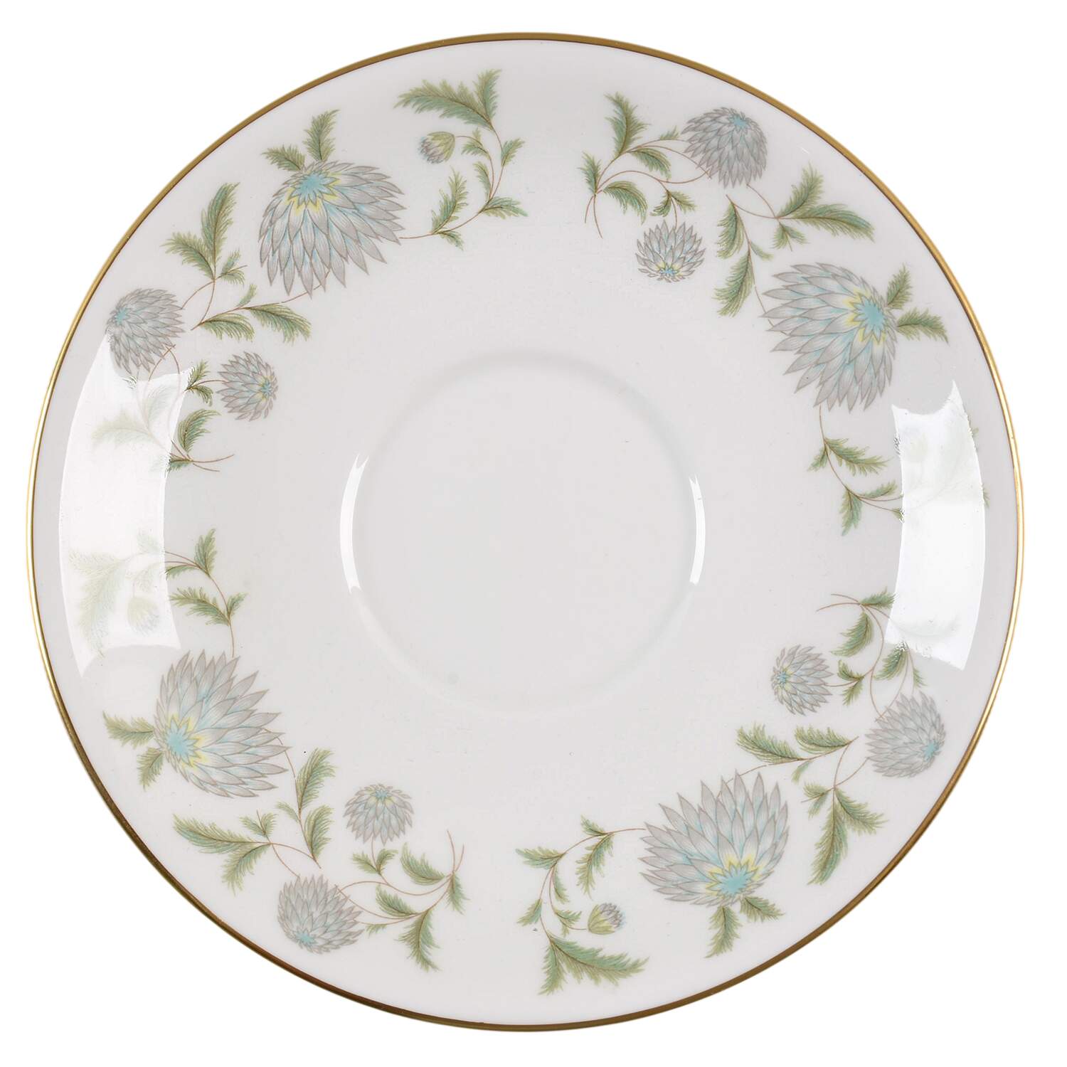 Waltz of The Flowers Saucer for Cream Soup Bowl by Coalport-1