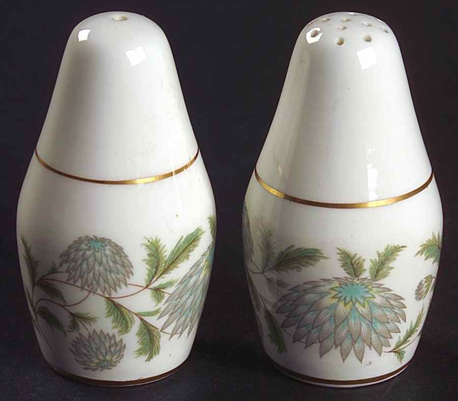 Waltz of The Flowers Salt & Pepper Set by Coalport-1