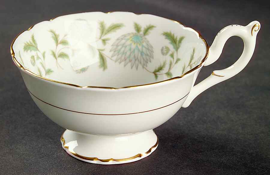 Waltz of The Flowers Footed Cup by Coalport-1