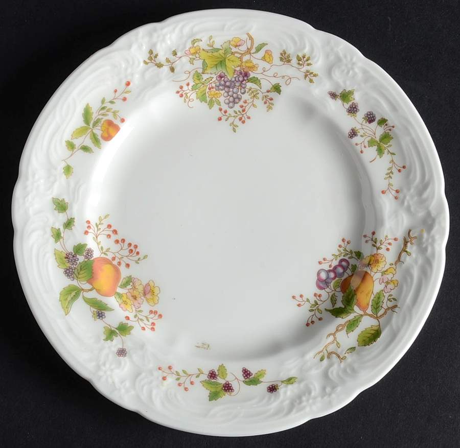 Wenlock Fruit Bread & Butter Plate by Coalport-1