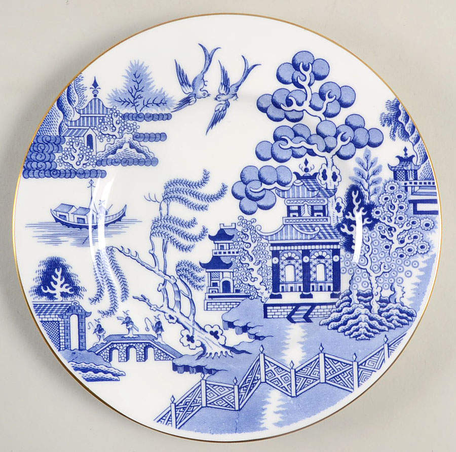Willow Salad Plate by Coalport-1
