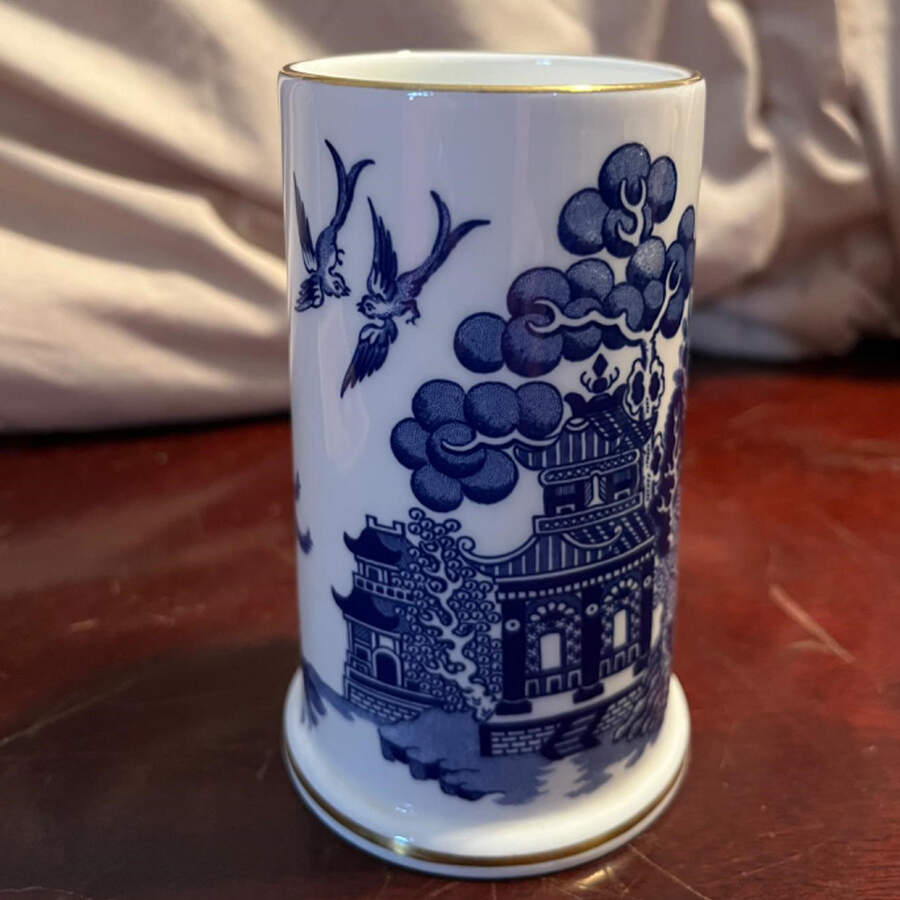 Willow 4" Spill Vase by Coalport-1