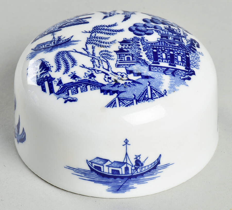 Willow Lid for Medium Ginger Jar by Coalport-1