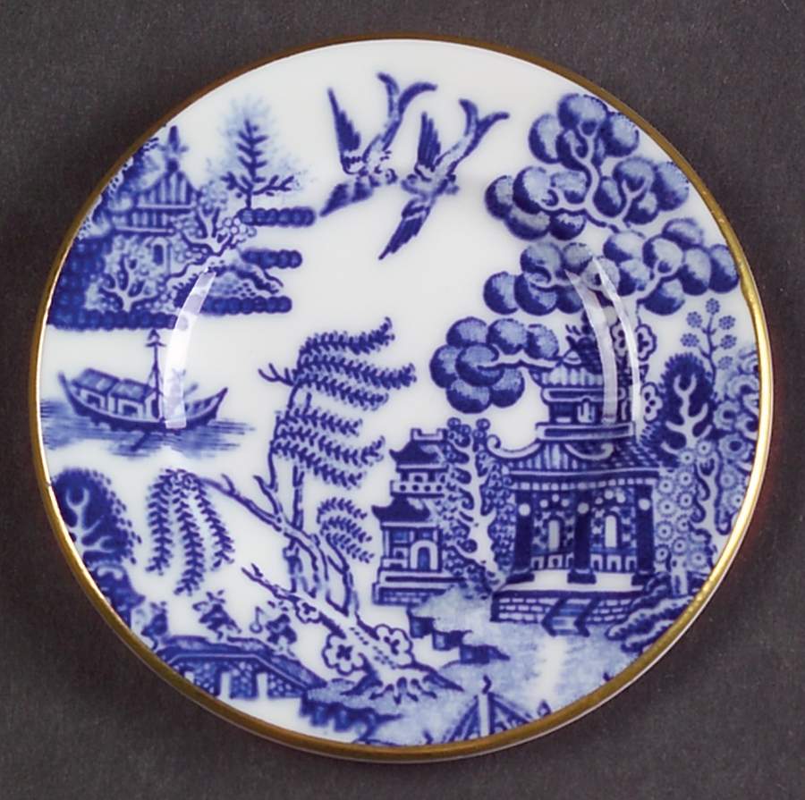 Willow Miniature Plate by Coalport-1