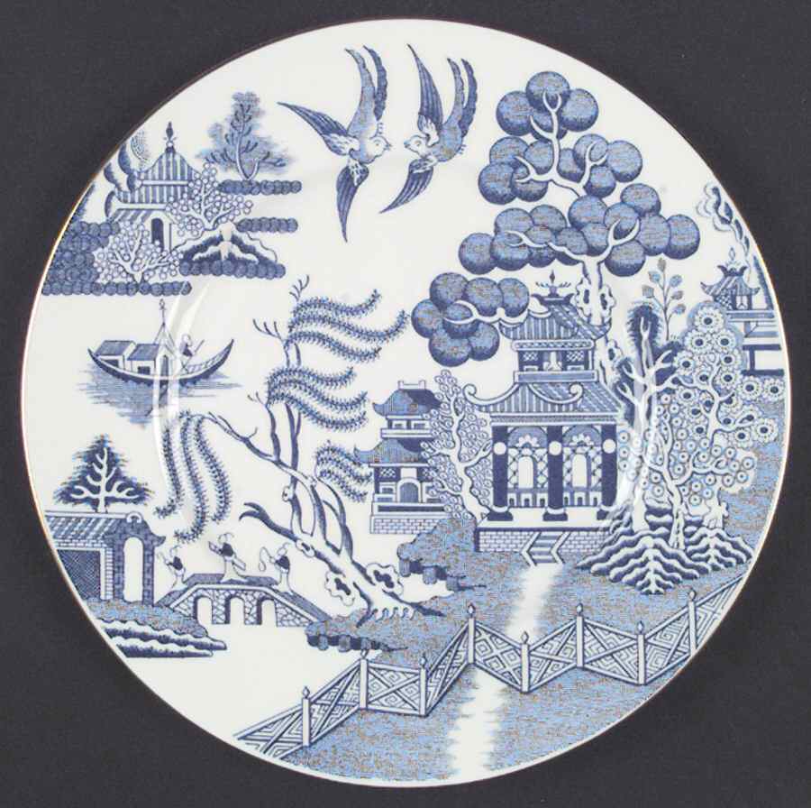 Willow Dinner Plate by Coalport-1