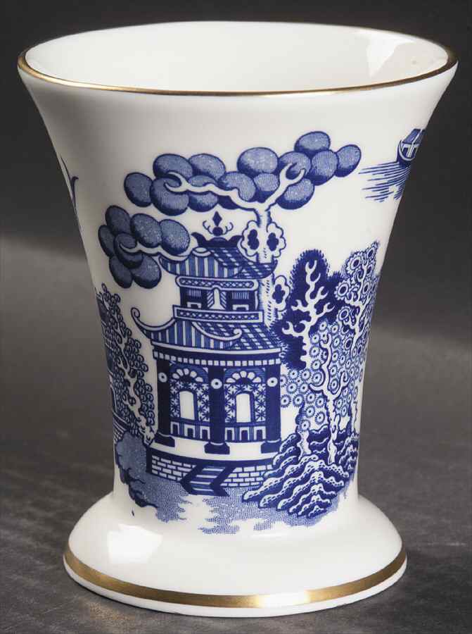 Willow 4" Vase by Coalport-1