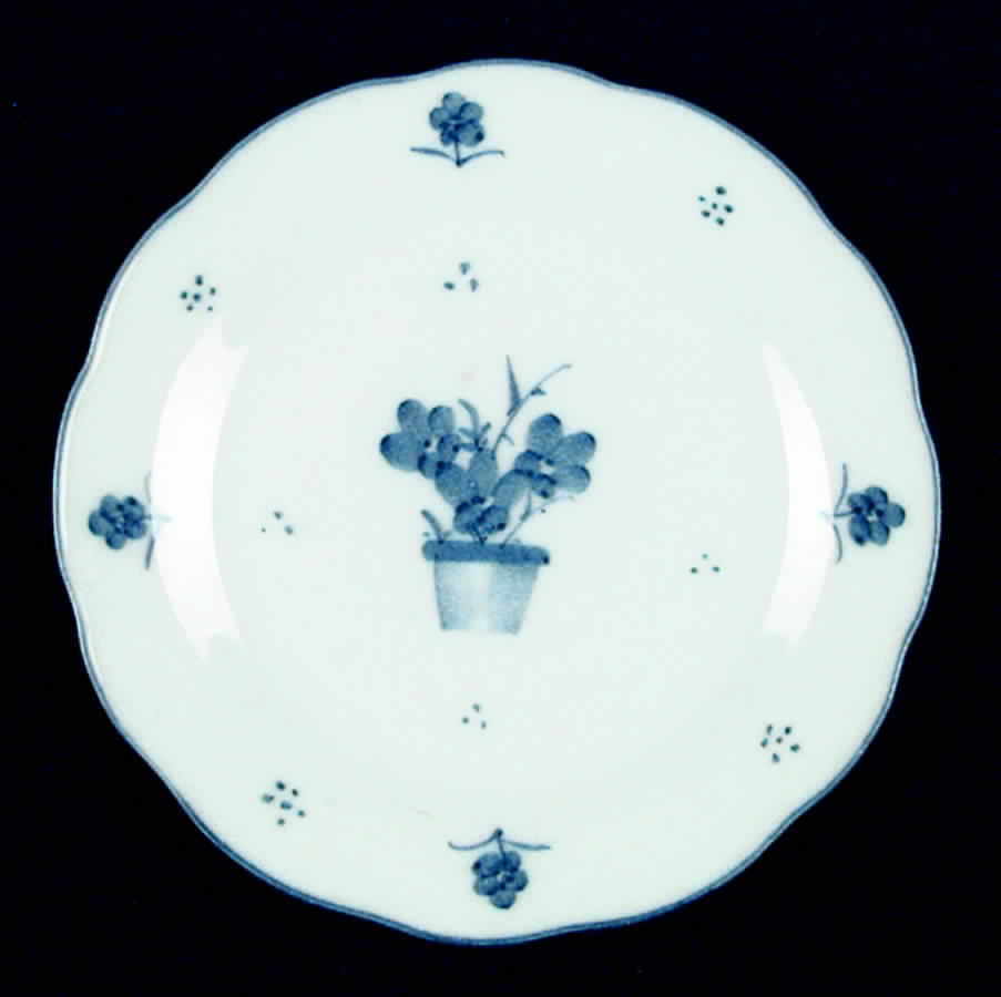 Bouquet Bleu Salad Plate by BIA Cordon Bleu-1