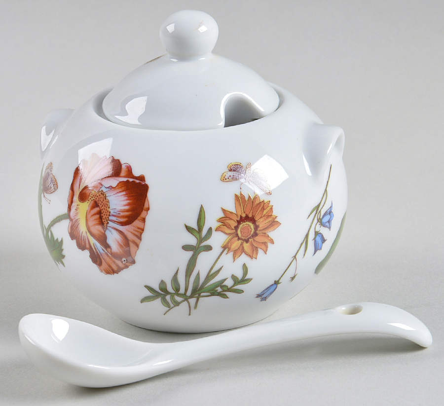 Caroline Sugar Bowl & Lid W/Spoon by BIA Cordon Bleu-1