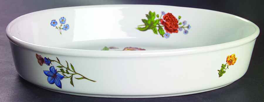 Caroline 11" Oval Baker by BIA Cordon Bleu-1
