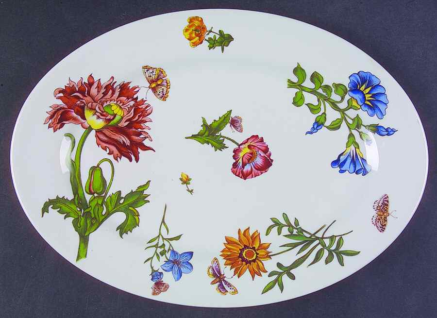 Caroline 12" Oval Serving Platter by BIA Cordon Bleu-1