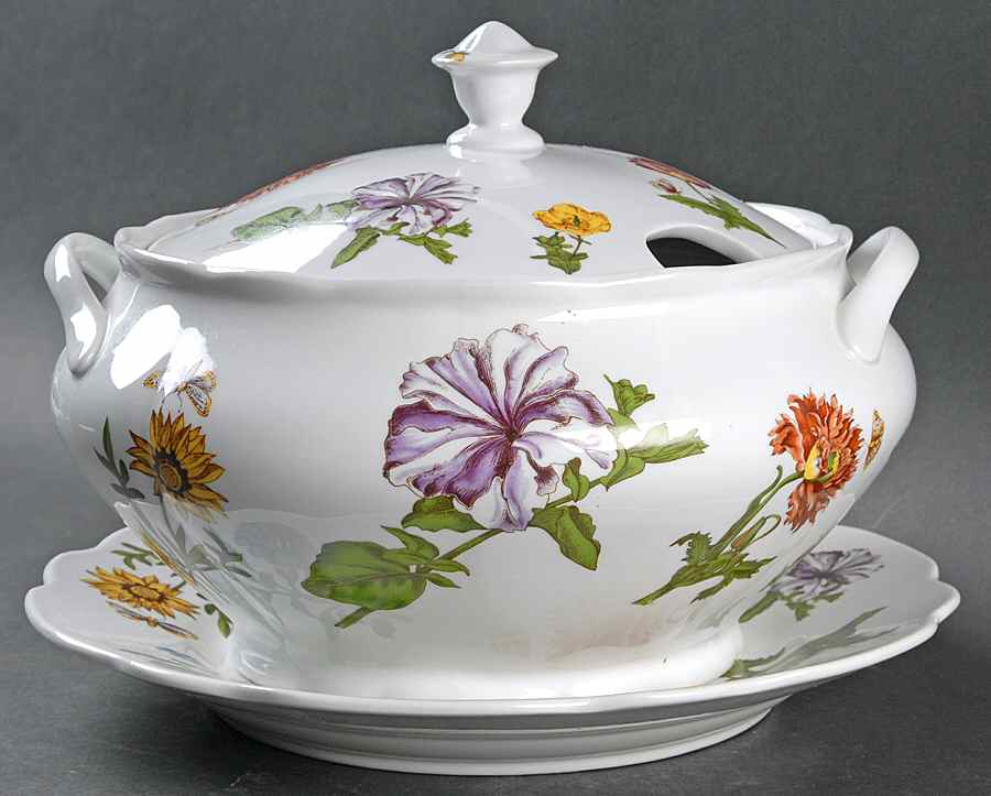 Caroline Tureen & Lid w/Underplate by BIA Cordon Bleu-1